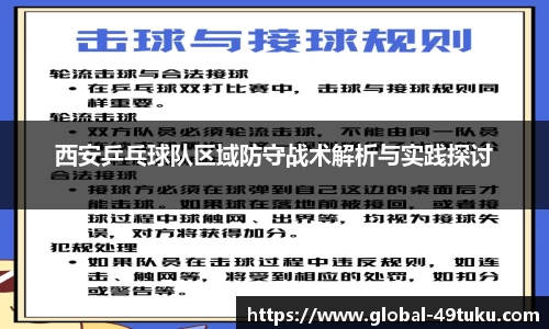 西安乒乓球队区域防守战术解析与实践探讨